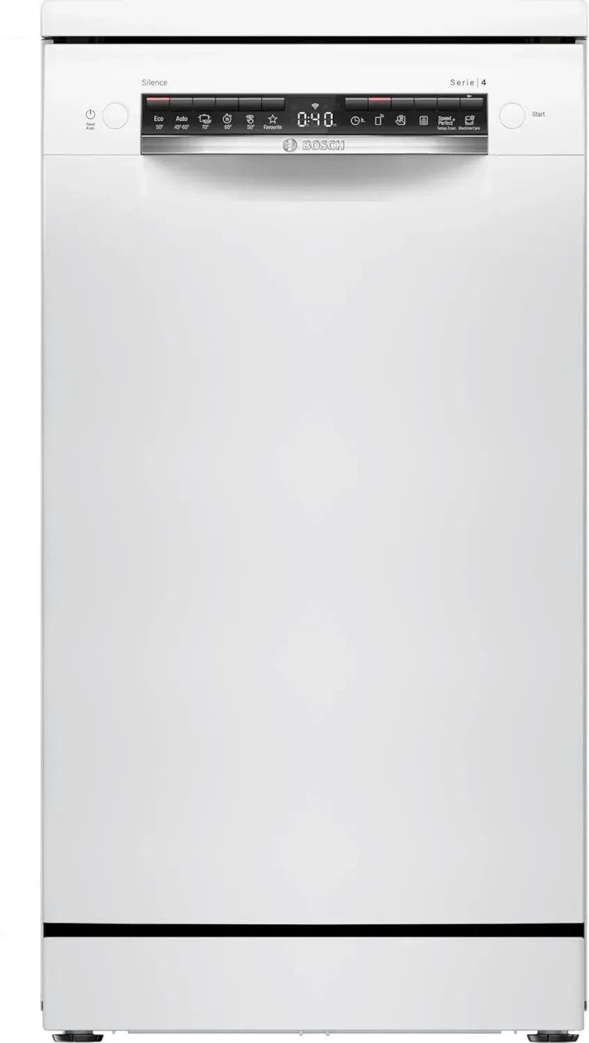 Lave-vaisselle Bosch Série 4 45cm Pose-libre Blanc
