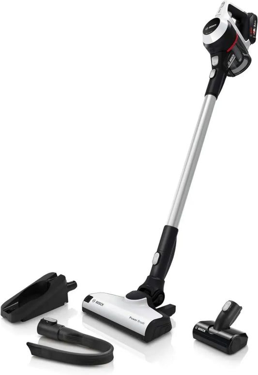 Aspirateur Balai sans Sac Bosch Serie 6 BKS611MTB Noir et Blanc