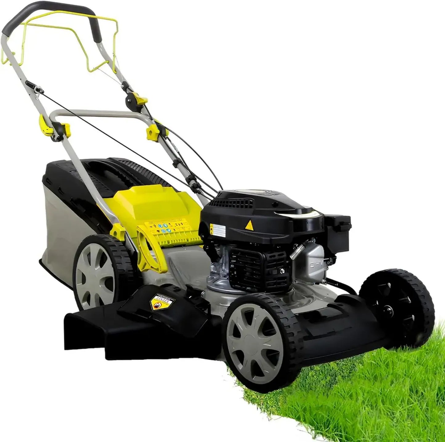 Tondeuse à gazon Avilia 51 cm, 65L, traction arrière, 8 hauteurs de coupe