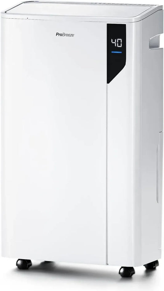 Déshumidificateur Pro Breeze 20L/Jour Économique avec Séchage de Vêtements et Capteur d'Humidité