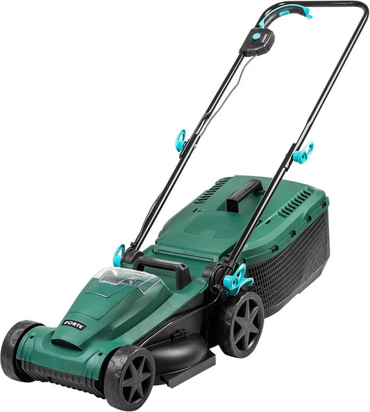 Tondeuse à Gazon sans Fil 21,6 V, Batterie 4,0 Ah, Largeur 34 cm, Pour Pelouses Moyennes