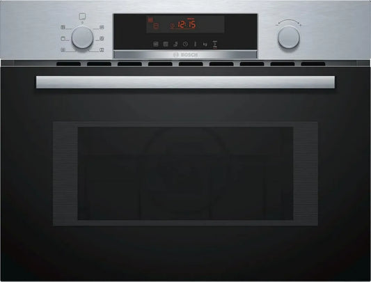 Four micro-ondes encastrable avec grill 44L 900W, inox - Bosch