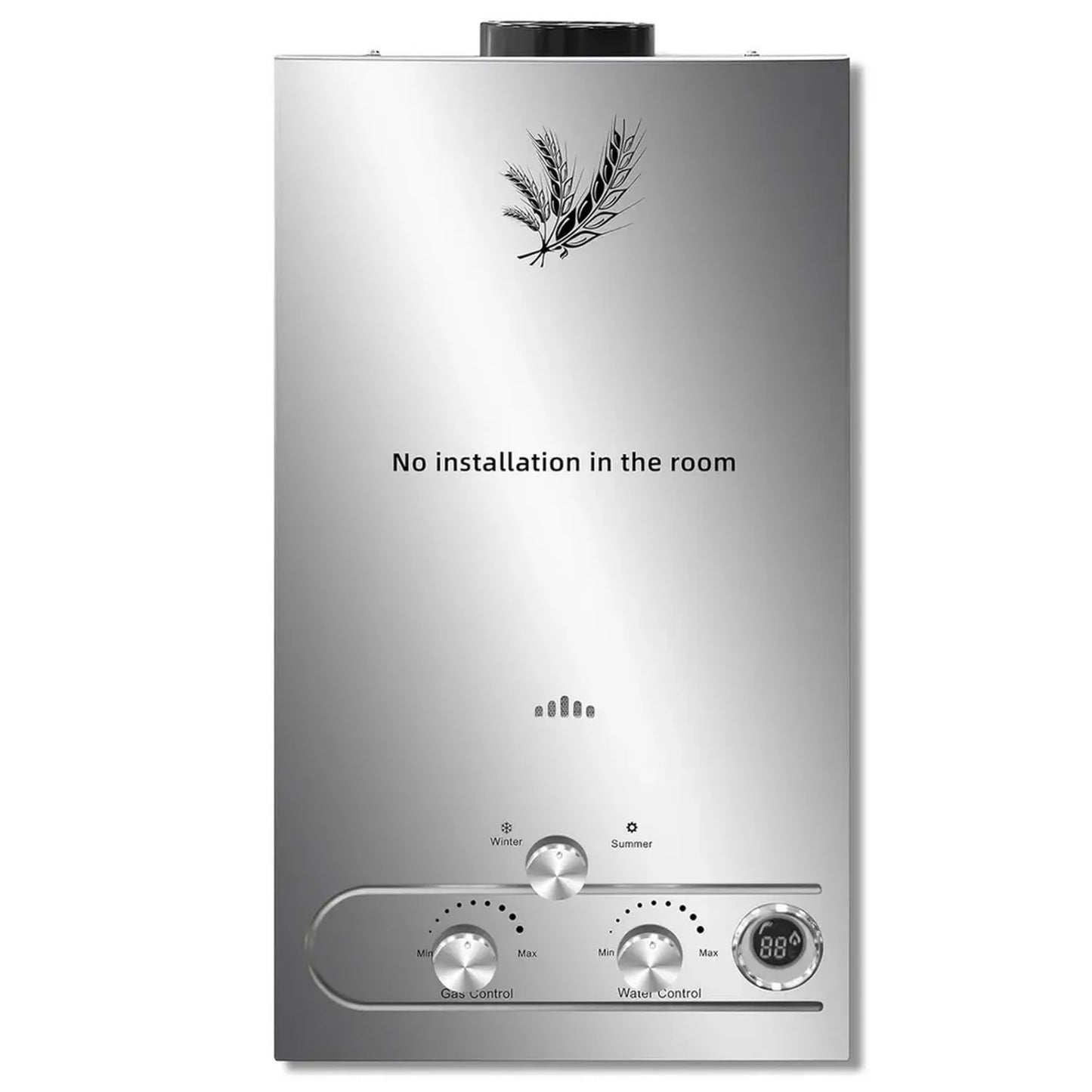 Chauffe-Eau Instantané au Gaz 36kW LPG avec Modes Saisonniers et Protection Surchauffe