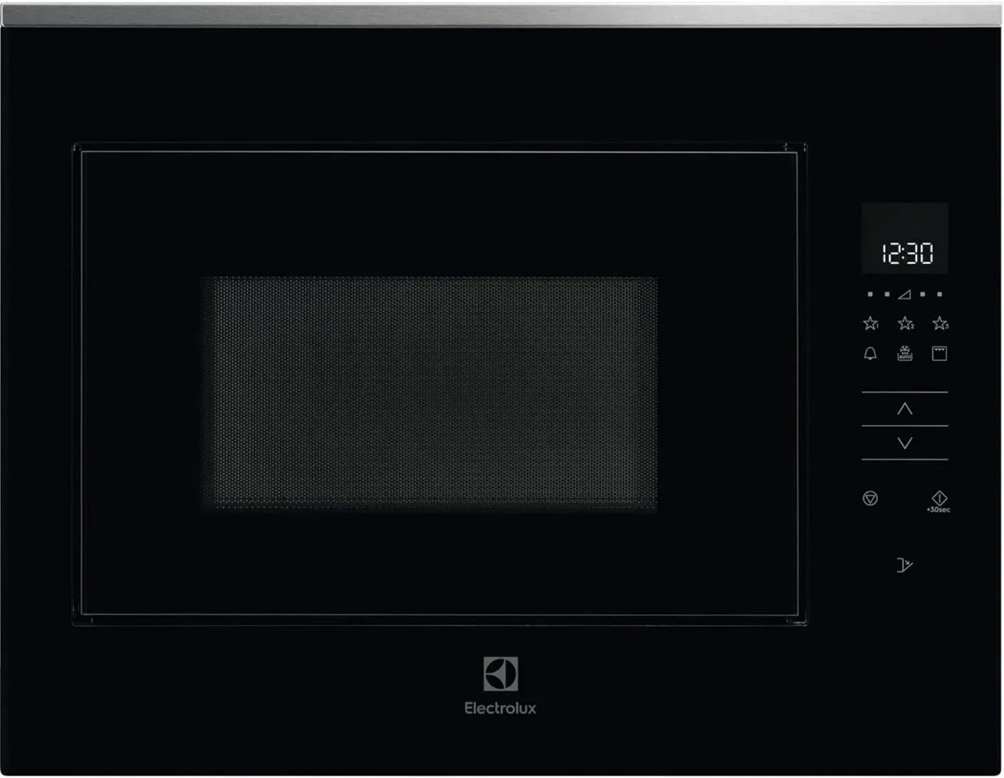 Four à Micro-ondes Inox Encastrable avec Grill Electrolux 26L, 900W