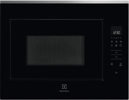 Four à Micro-ondes Inox Encastrable avec Grill Electrolux 26L, 900W
