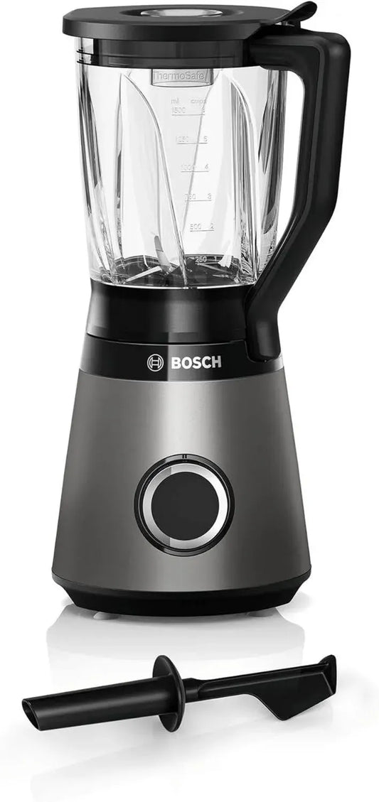 Blender Bosch 1,5 L 1200 W Noir et Inox avec Bol en Verre