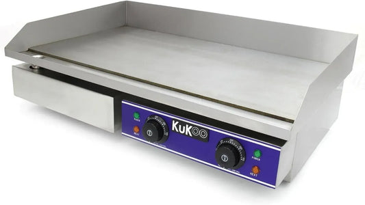 Grill électrique professionnel en acier inoxydable 70 cm pour barbecue et restaurant